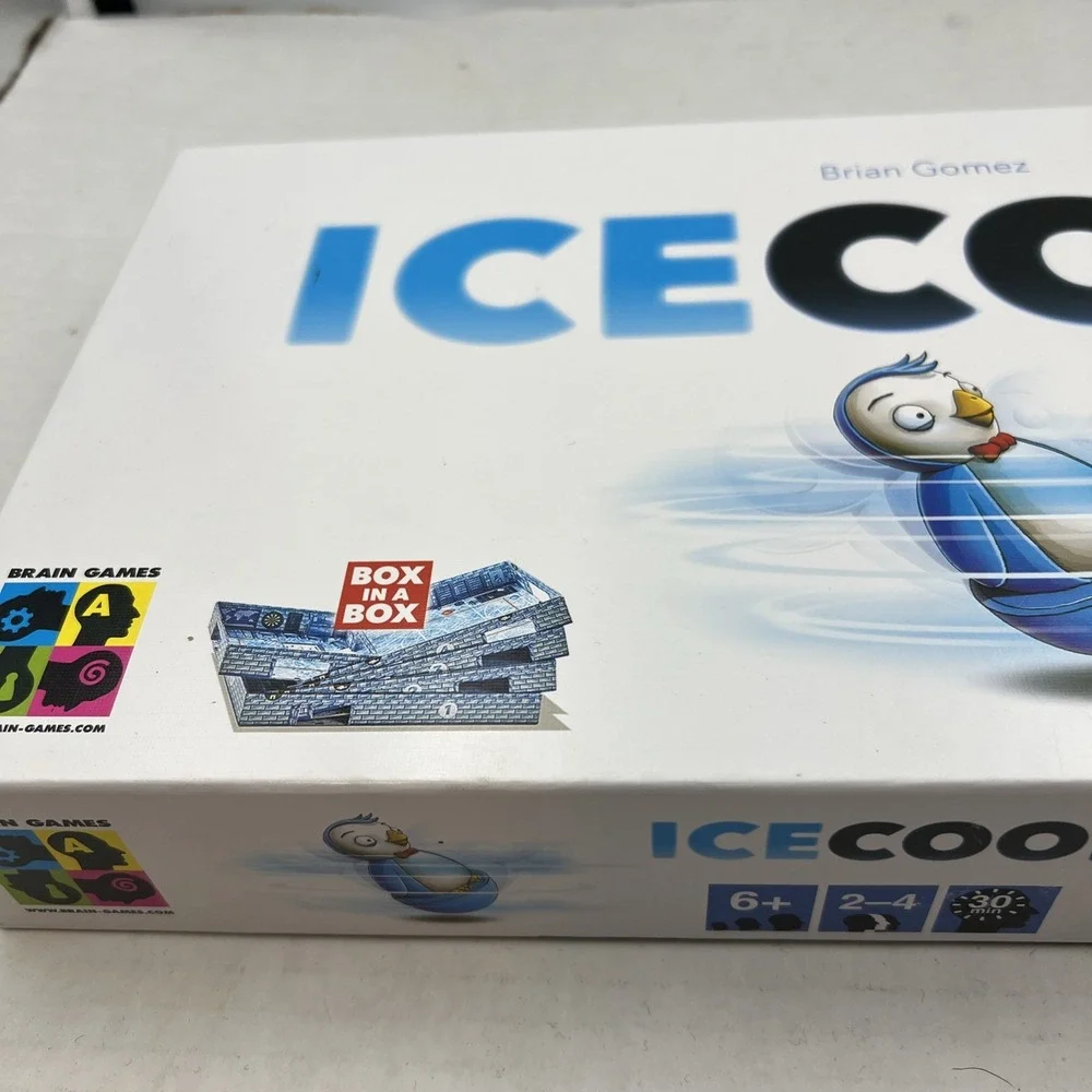 Ice Cool Family Board Game Brain Games 2016 Award Winning Penguins 100% Complete